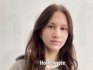 Holliswrote